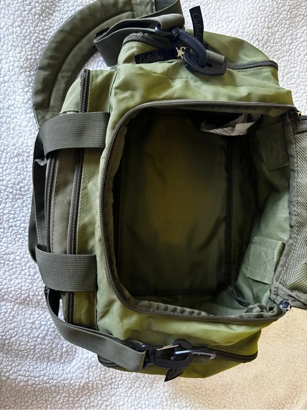 Cabela's Olive Green Messenger Bag